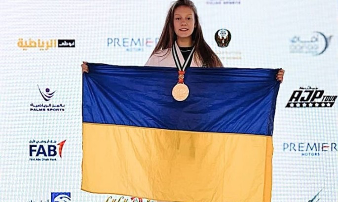 13-річна українка стала чемпіонкою світу в Абу-Дабі