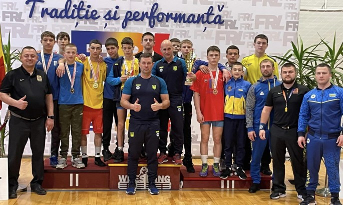 Вісім медалей здобули українські борці на турнірі в Румунії