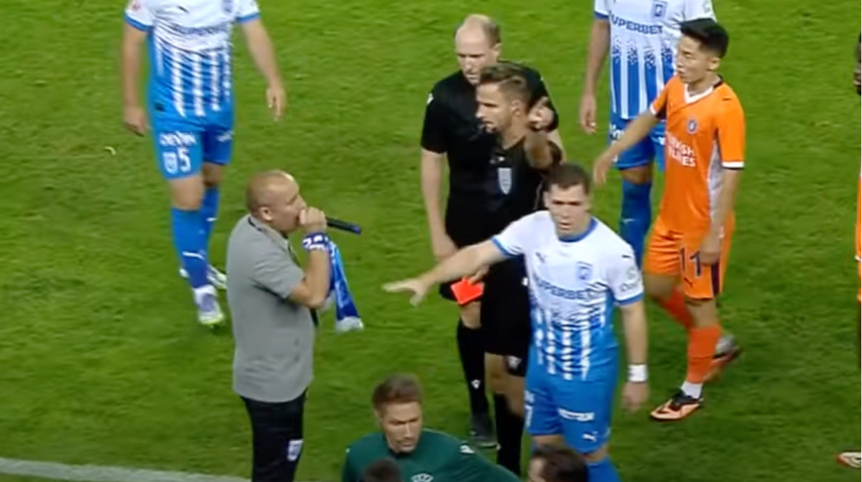 Суддя вилучив диктора стадіону під час матчу Ліги конференцій