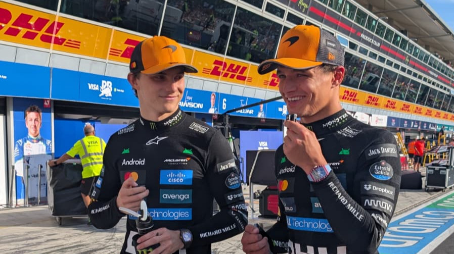 Оскар Піастрі та Ландо Норріс
