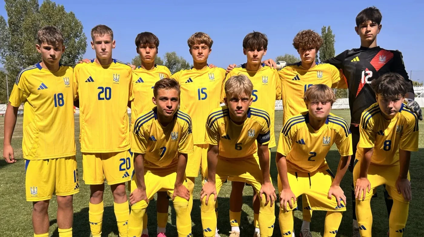Юнацька збірна України U-15 мінімально здолала Північну Македонію та посіла друге місце на турнірі розвитку УЄФА