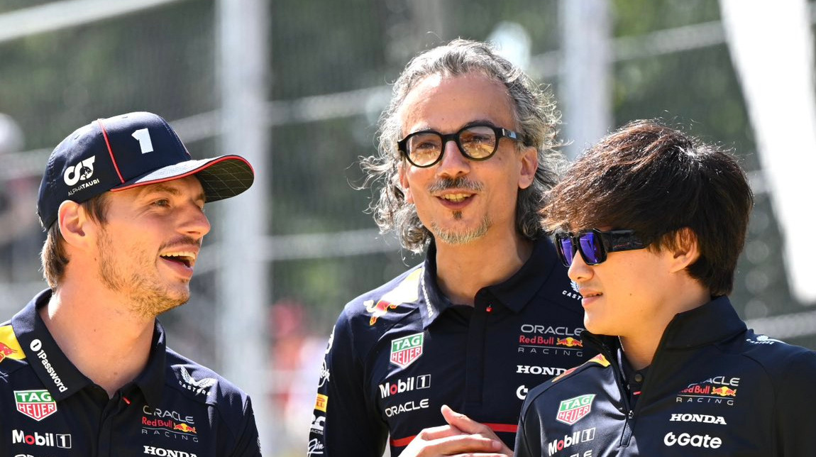 Ферстаппен, Мекіс та Цунода