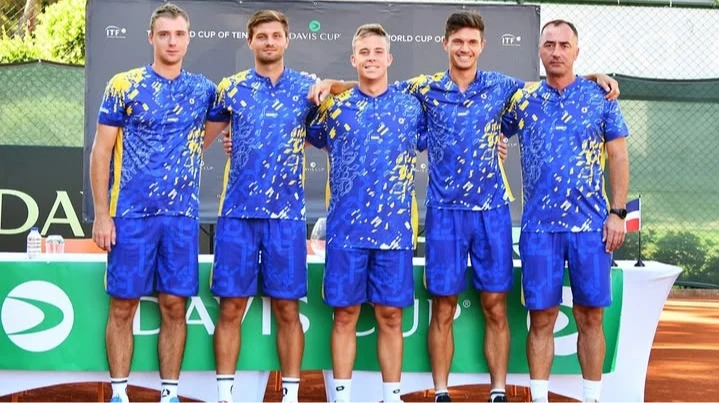 Визначився склад збірної України на матч Другої Світової групи Кубку Девіса