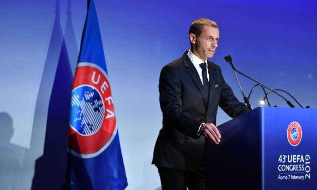 Чеферін переобраний на пост президента УЄФА до 2023 року