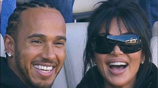 Гамільтон та Кім Кардаш'ян з'явилися разом на Супербоулі: фото