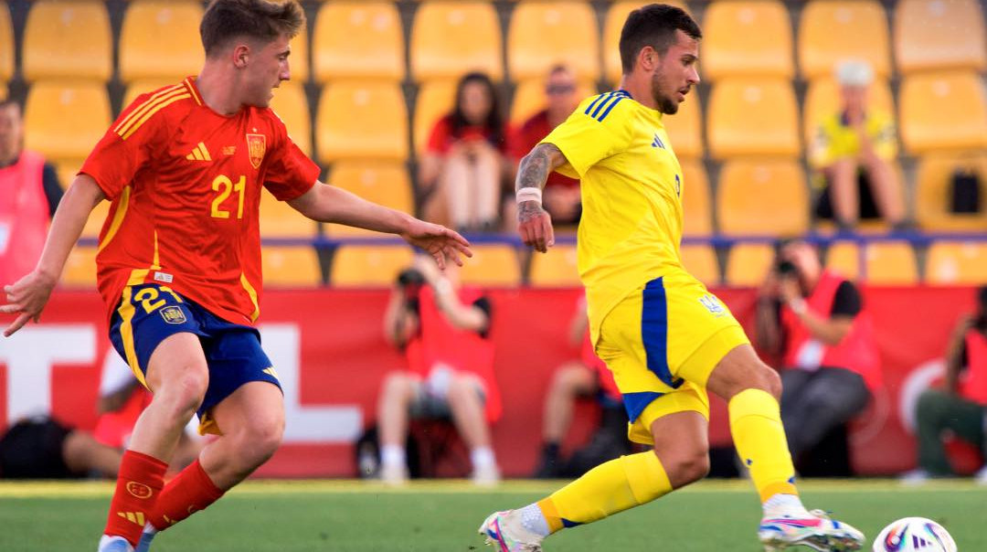 Молодіжна збірна України здолала Іспанію у товариському матчі