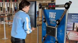 Проверила свою реакцию: Магучих показала, как переиграла тренажер в Таллинне