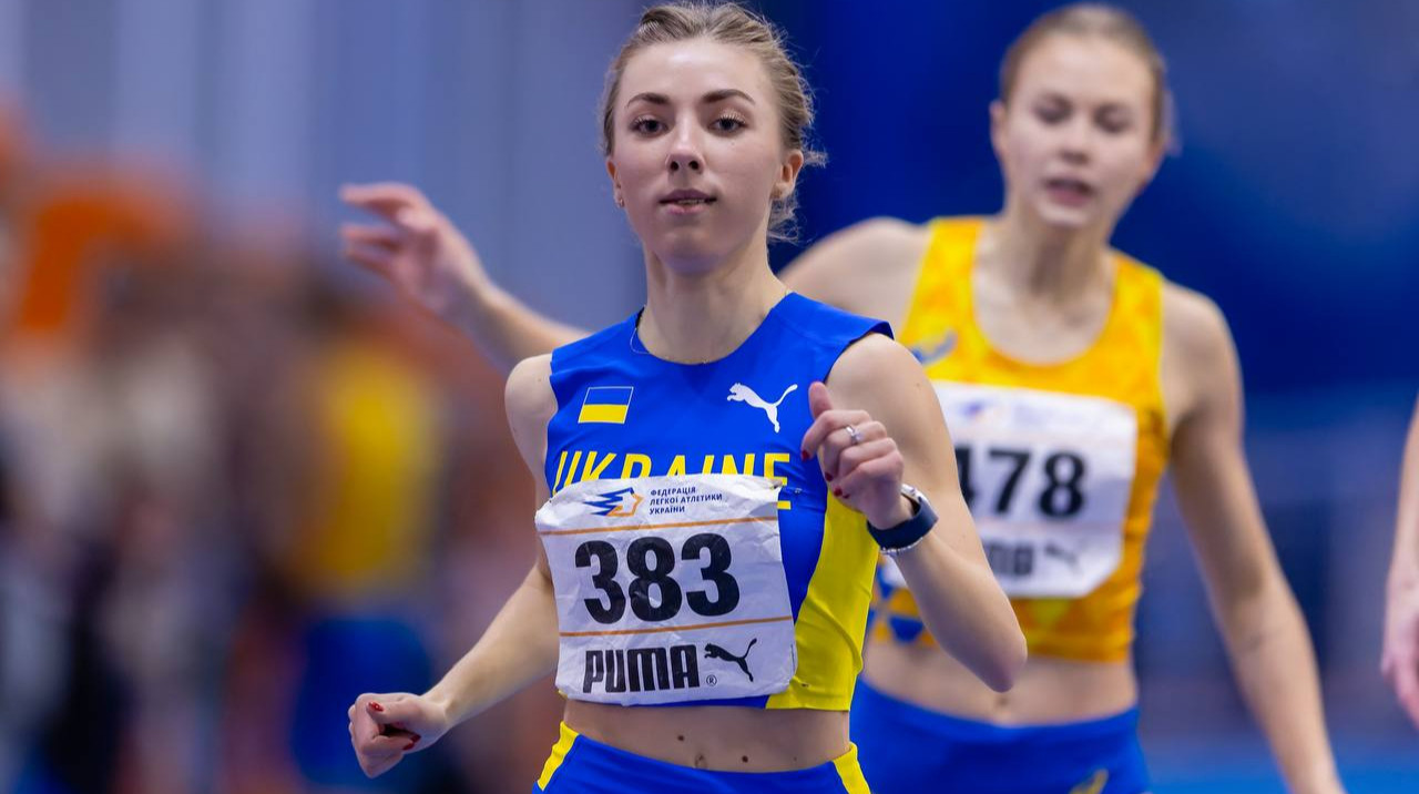Степанюк принесла Украине первую в истории медаль на Евро-2025 U-20 в беге на 100 метров