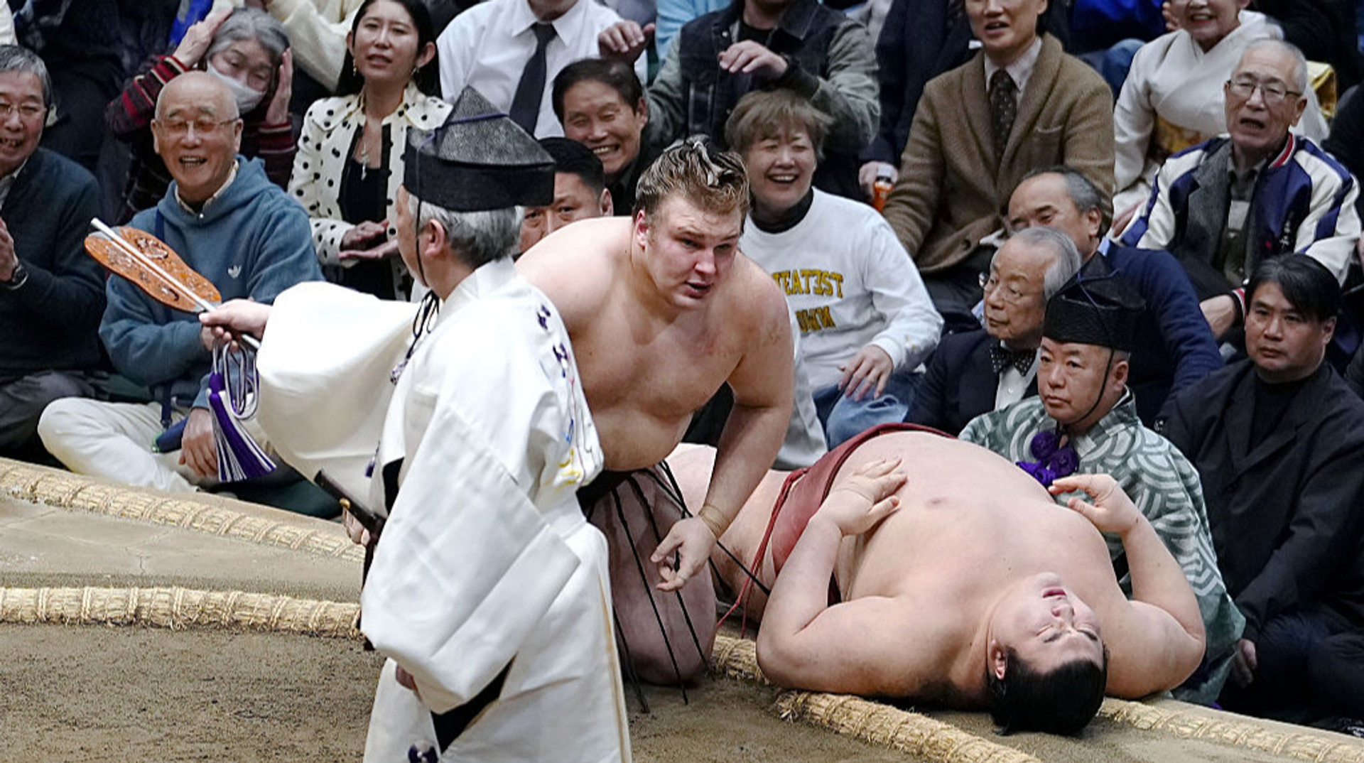 Повторив досягнення Футабаями та наблизився до рангу йокозуна: чим запам'ятався тріумфальний для Аонішікі Hatsu Basho 2026