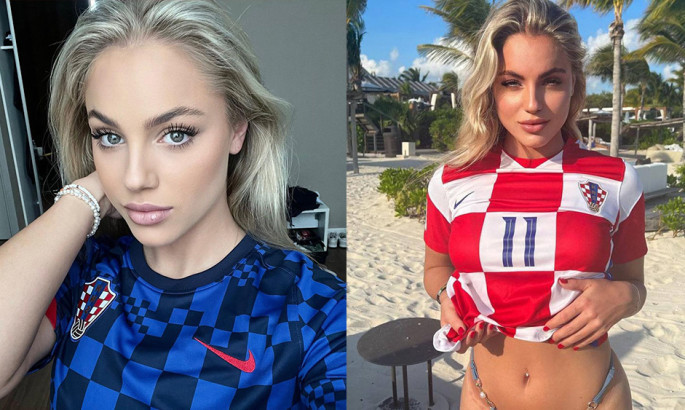 Дівчина дня: найкрасивіша футболістка світу підбадьорила збірну Хорватії перед бронзовим фіналом ЧС-2022