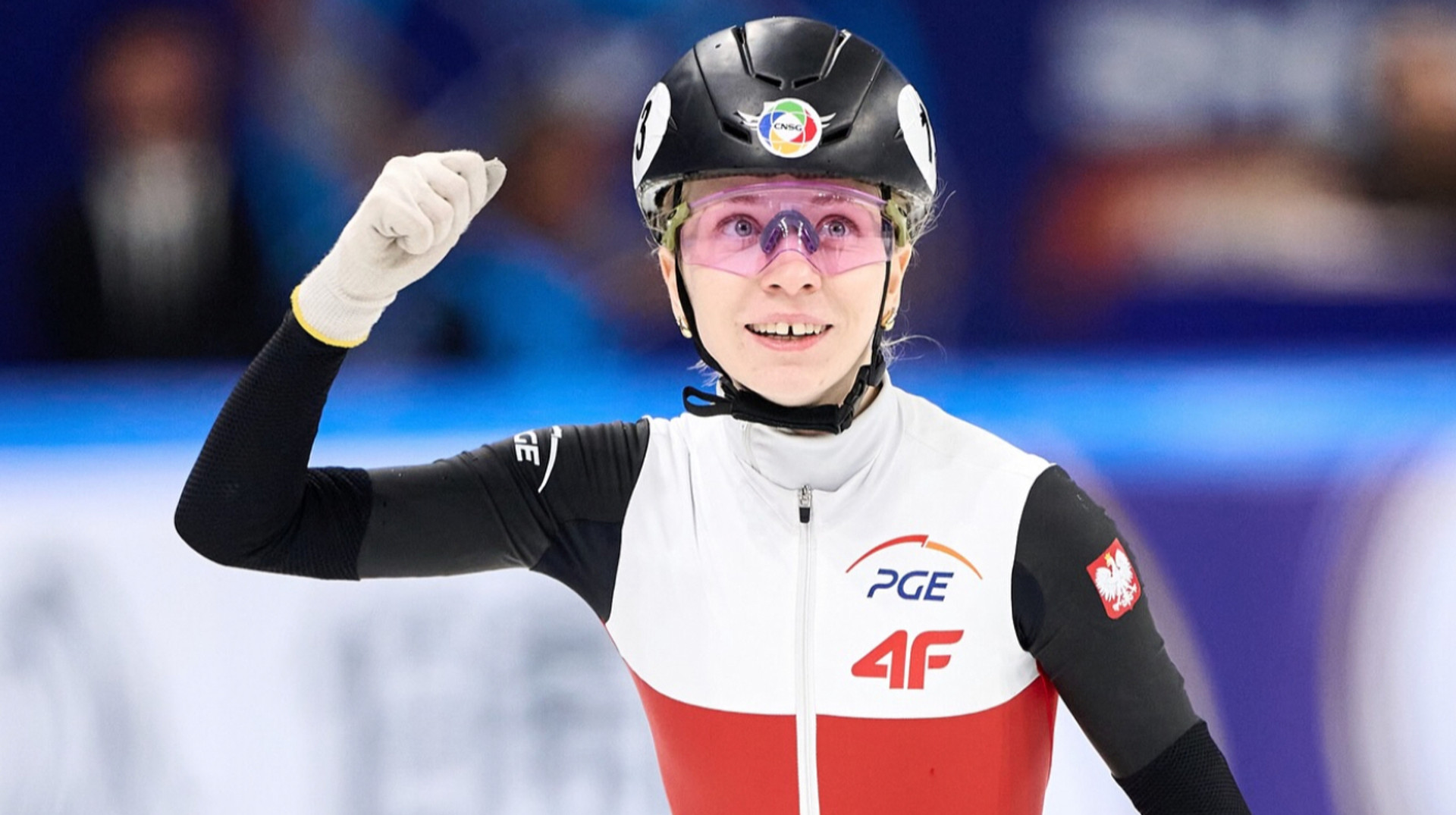 Польській шорттрекістці розсікли обличчя ковзанами під час заїзду на Олімпіаді