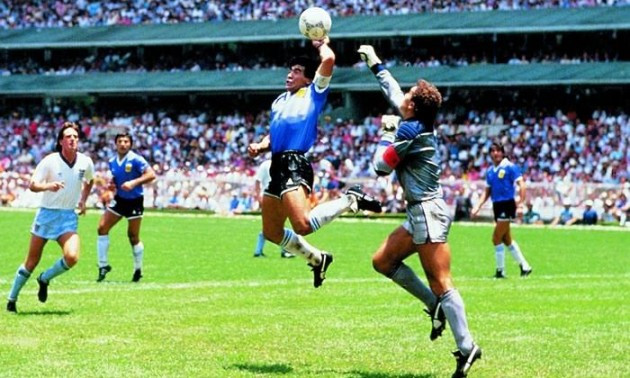 37 років тому Марадона забив гол рукою Бога