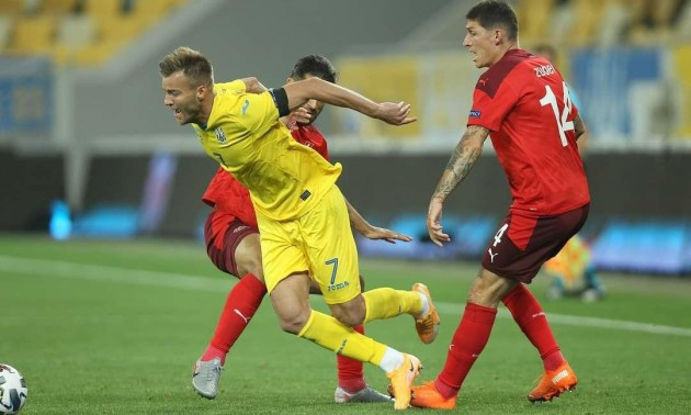 Ярмоленко вишуканим ударом п'ятою забив 38-й гол за збірну України