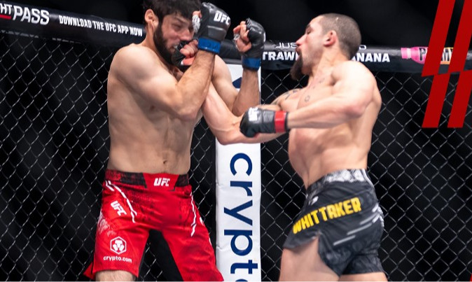 Виттакер грубо нокаутировал россиянина Алискерова на UFC Saudi Arabia