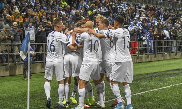 Збірна Фінляндії вперше зіграє на чемпіонаті Європи