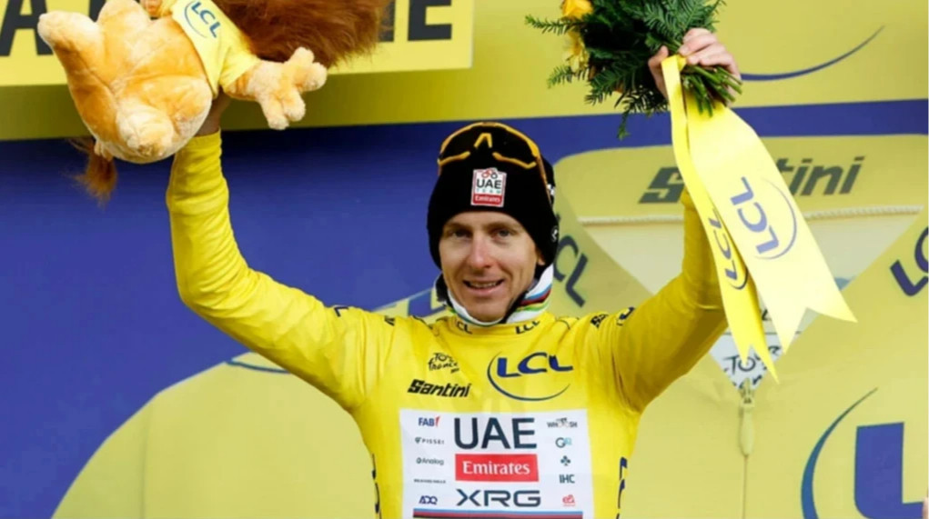 Стало відомо, стільки Погачар заробив за 2025 рік