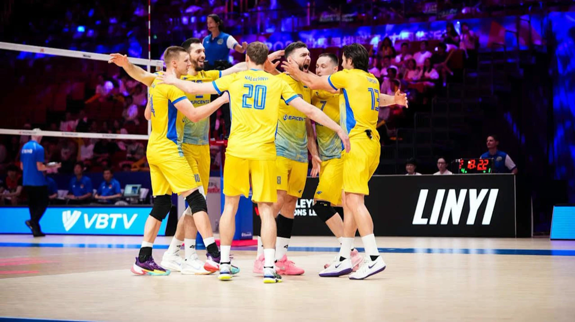 Збірна України з волейболу перемогла Бразилію у Лізі націй| Волейбол
