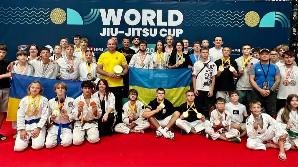 Збірна України з джиу-джитсу – перша на Кубку світу