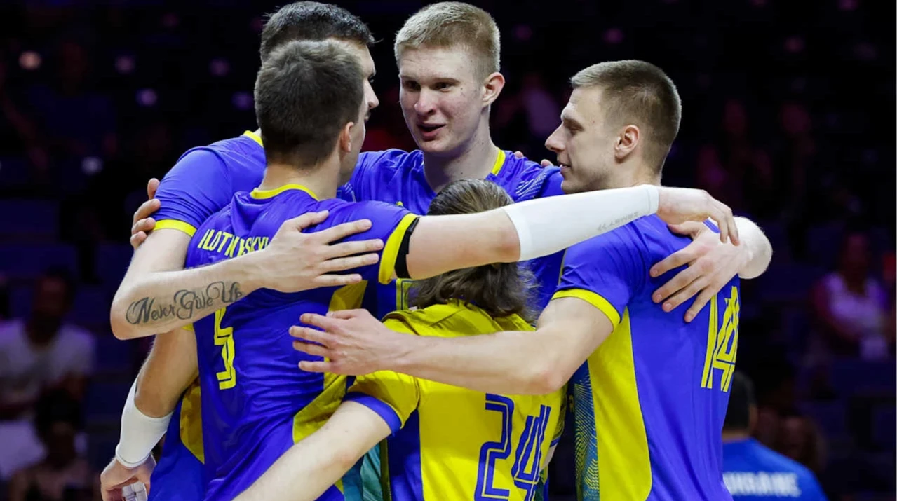 Сборная Украины по волейболу уступила Эстонии в контрольном матче