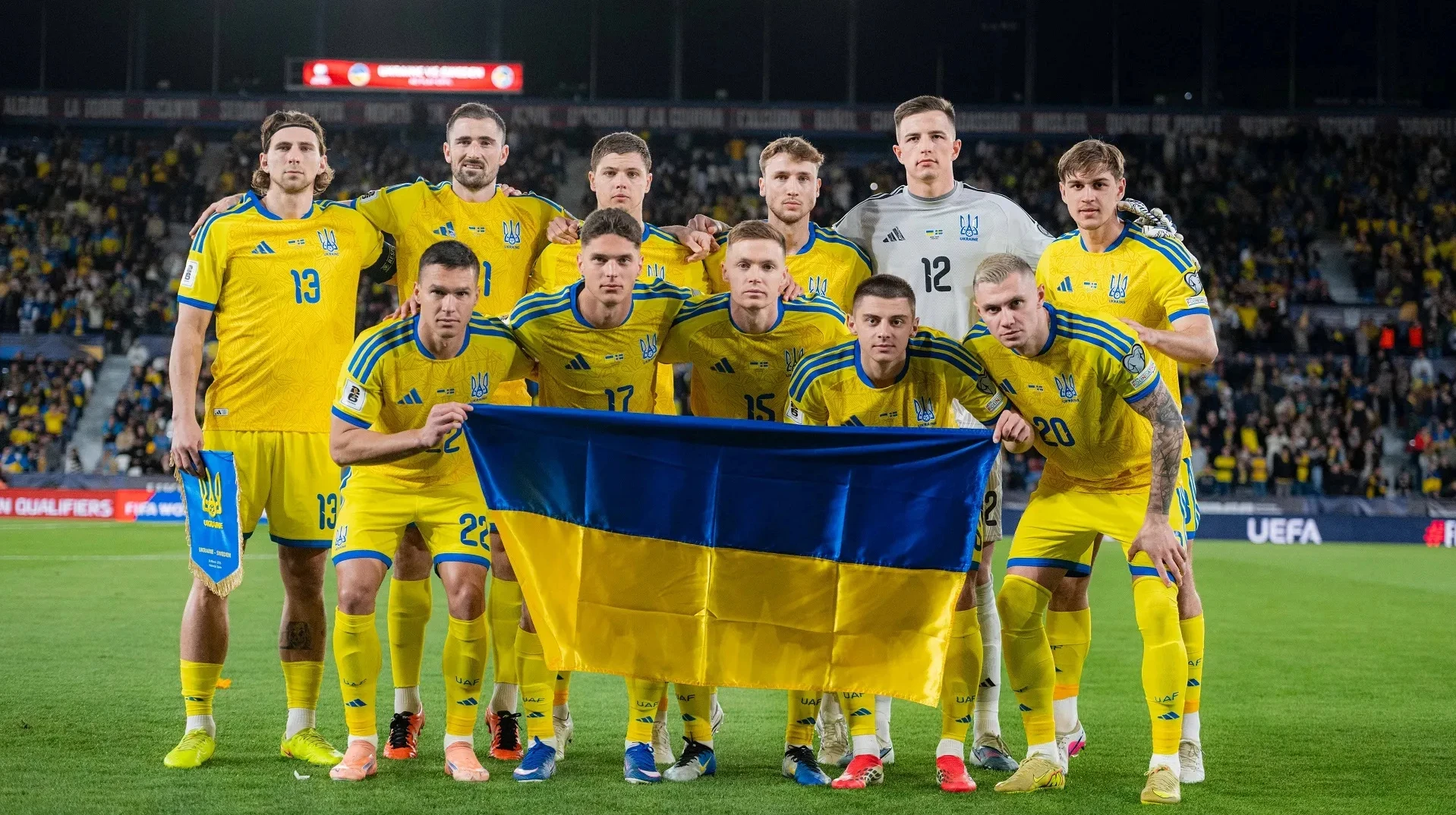 Збірна України визначилася із заявкою на товариські матчі проти Польщі та Данії