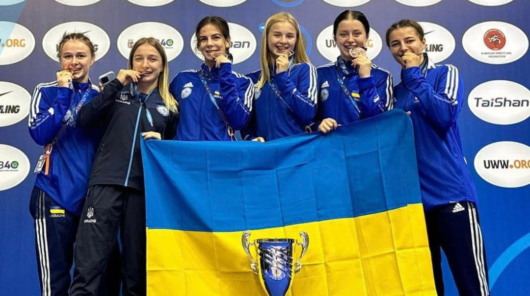 Українські борчині завоювали шість медалей на чемпіонаті світу U-23