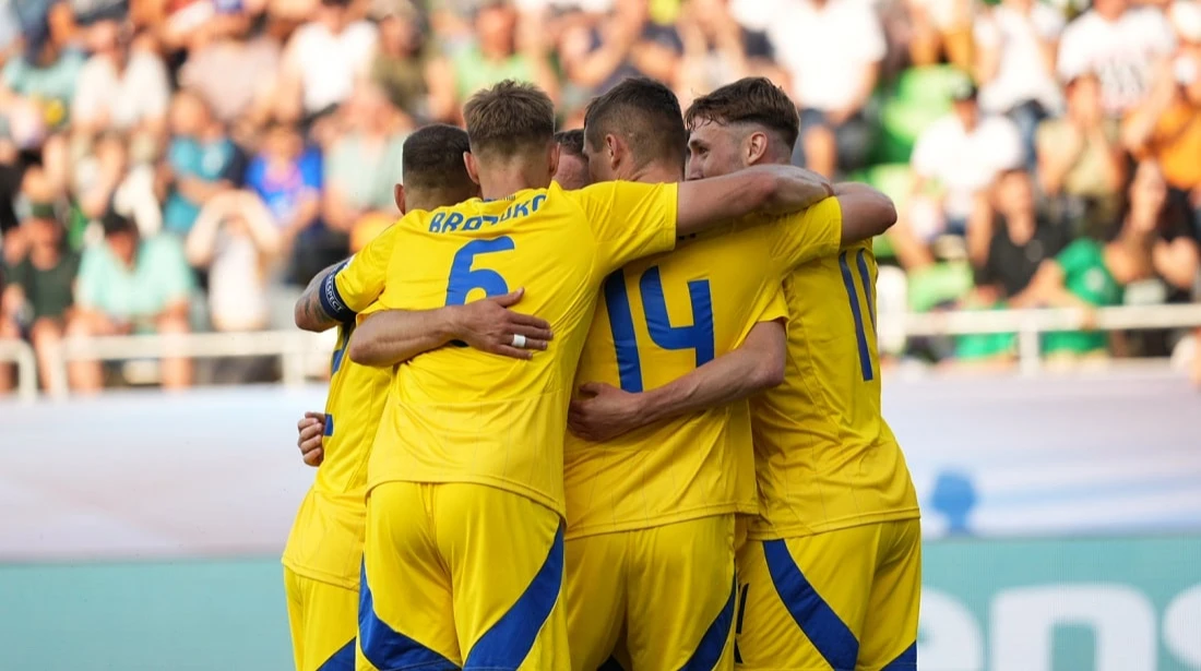 Збірна України піднялася на другу позицію групи D молодіжного чемпіонату Європи