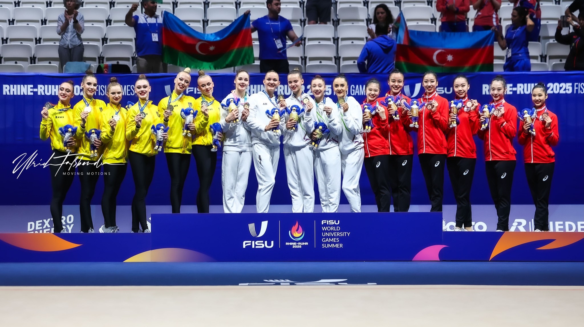 Українські грації здобули золото та срібло в окремих вправах на Універсіаді-2025