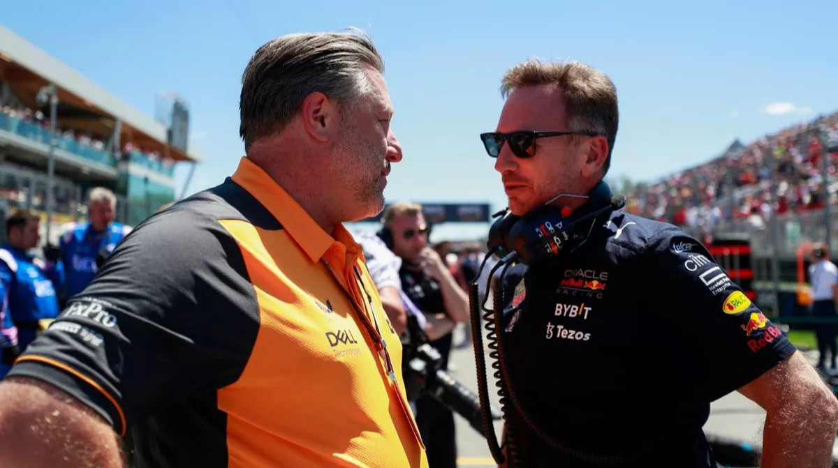 Зак Браун та Крістіан Хорнер