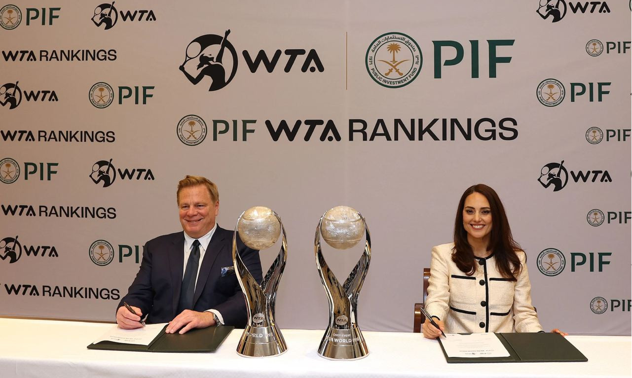 Первый партнер в истории: WTA будет сотрудничать с Суверенным фондом Саудовской Аравии