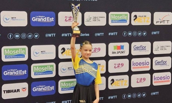 10-річна українка виграла юнацький міжнародний турнір у Франції