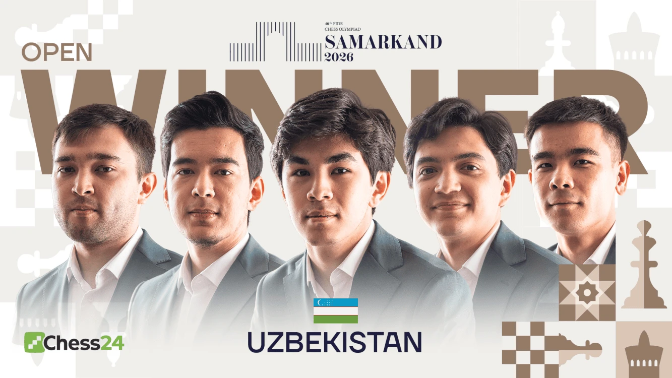 Узбекистан здолав Україну та став переможцем шахової Олімпіади серед чоловіків