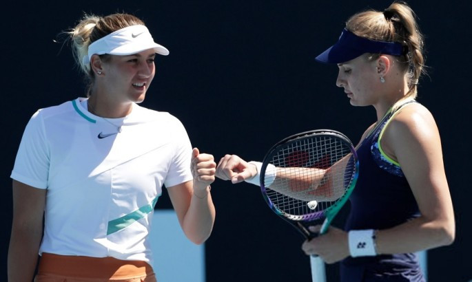Костюк та Ястремська з перемоги стартували у парному турнірі Australian Open