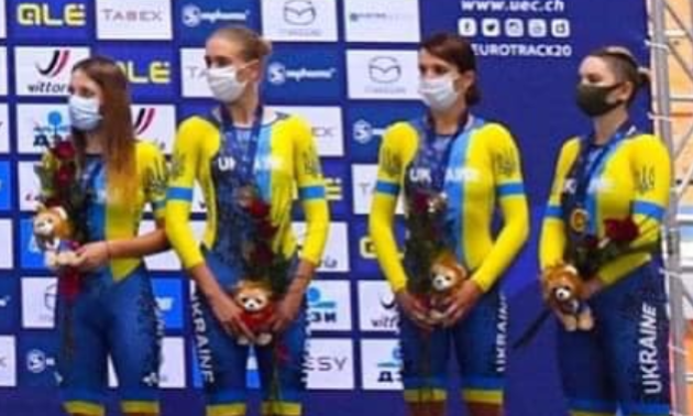 Українки вибороли бронзу у гонці переслідування на чемпіонаті Європи