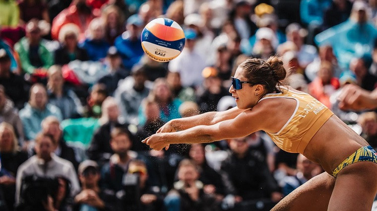 Определились соперницы двух украинских дуэтов на ЧМ-2025 по пляжному волейболу