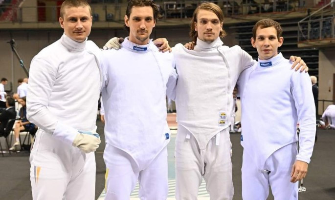 Чоловіча збірна України поступилася Італії у чвертьфіналі Європейських ігор з фехтування на шпагах