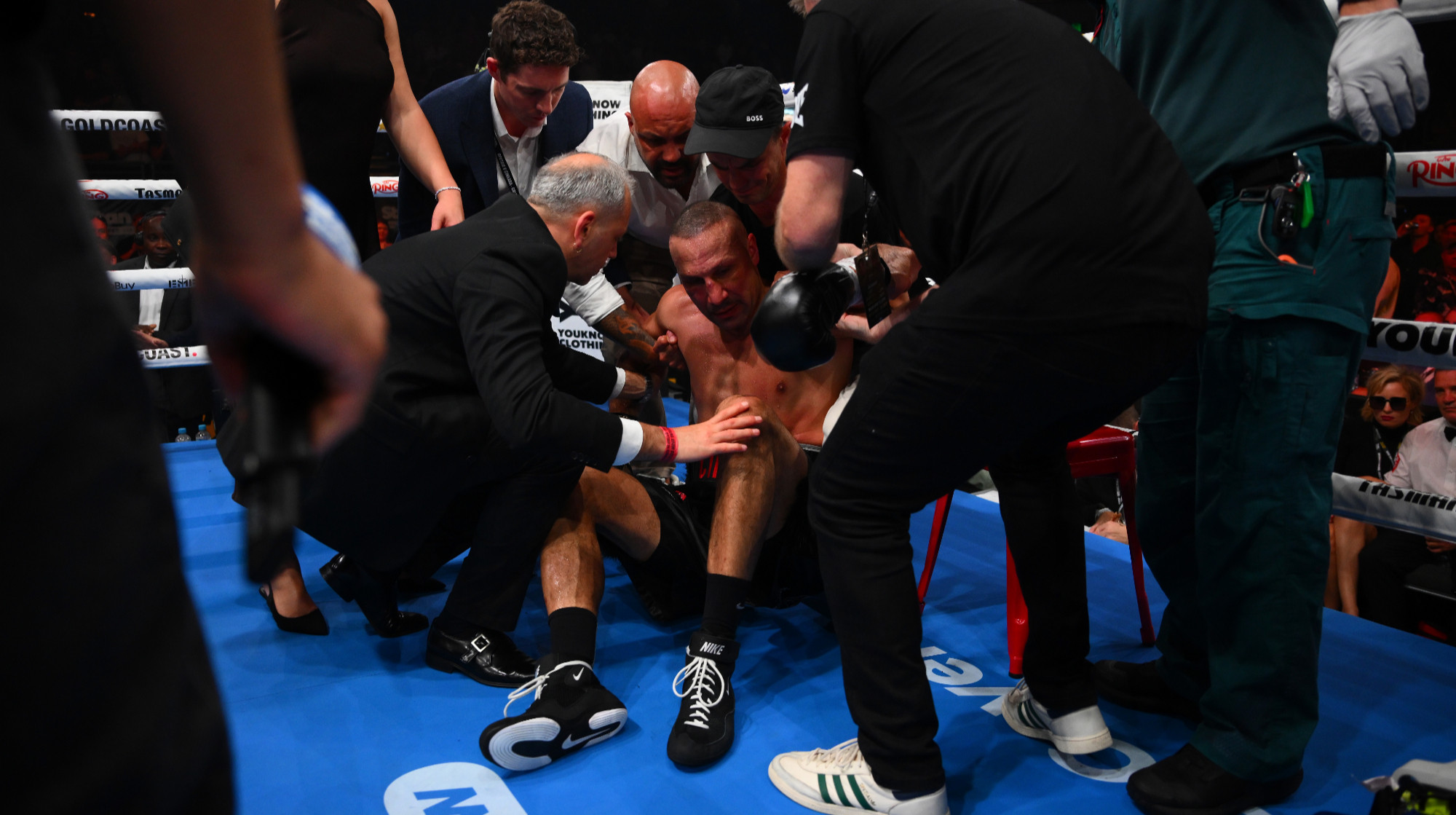 Німецького боксера виписали з лікарні після важкої поразки