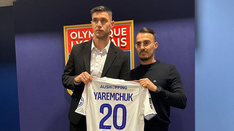 Ліон оголосив про перехід Яремчука