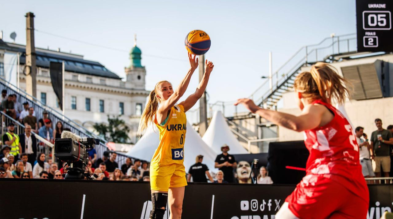 Жіноча збірна України U-23 поступилася Іспанії у фіналі Ліги націй 3х3