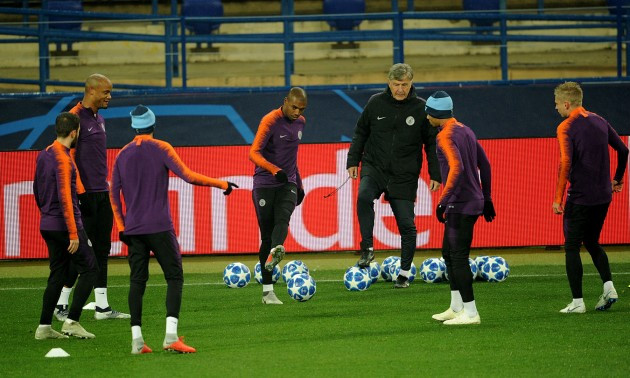 Манчестер Сіті потренувався на Металісті. ФОТО