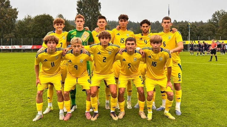 Збірна України U-18 здобула другу поспіль перемогу на турнірі в Швеції