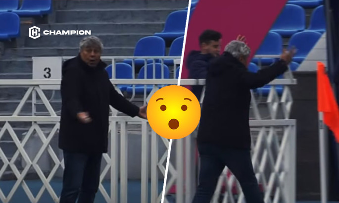 Луческу накричав на гравців Динамо в перерві матчу з Олександрією - ВІДЕО