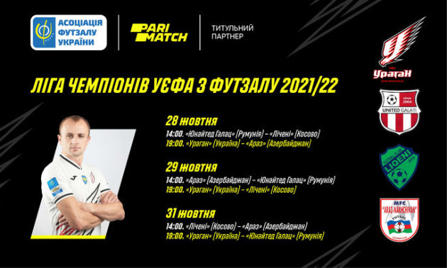 Ураган прийме в Івано-Франківську матчі Ліги чемпіонів