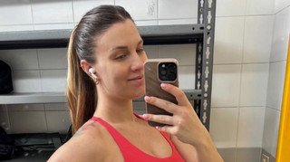 Харлан розкрила свій термін вагітності, висловившись про життя без тренувань