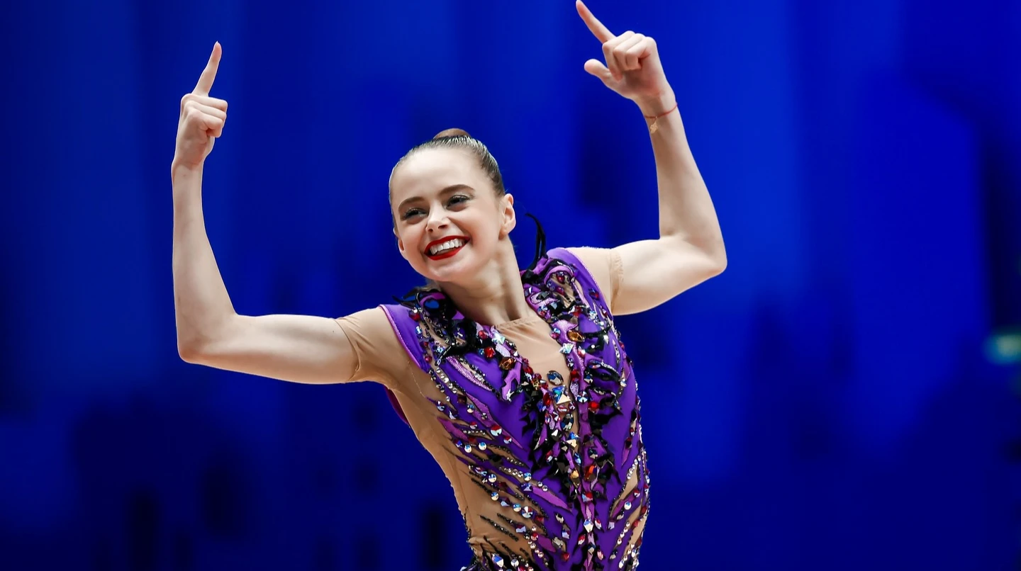 Онофрійчук виграла срібло у вправах зі стрічкою на Європейському кубку