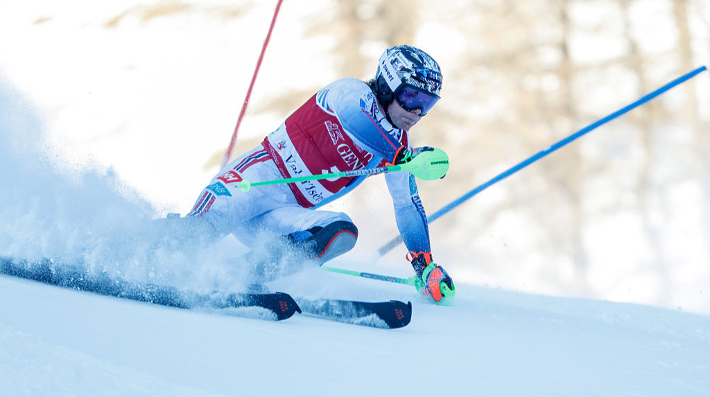 Гірські лижі. Хауган виграв слалом у Валь д’Ізері