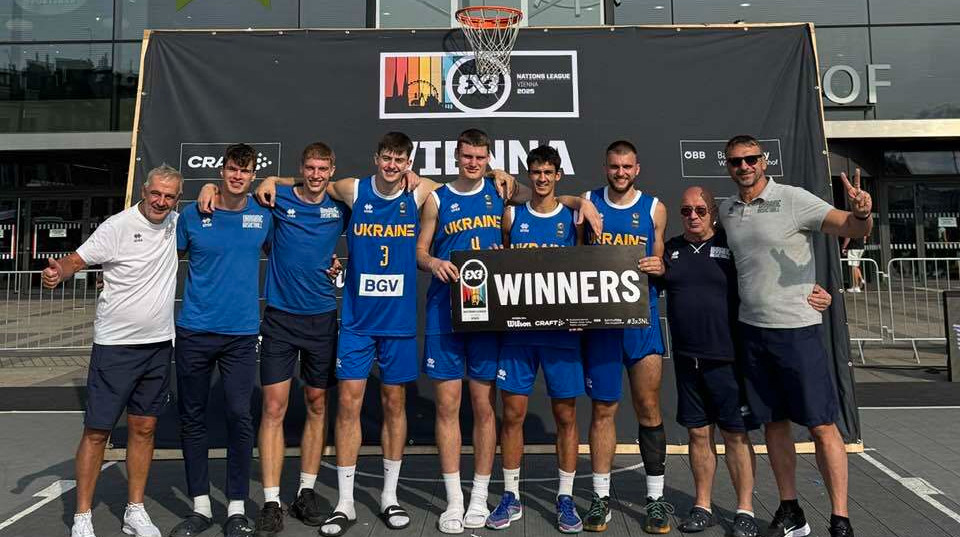 Збірна України U-23 з баскетболу 3х3 виграла 6-й стоп Ліги націй