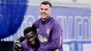 Гравці Евертона, які побилися між собою у матчі МЮ, провели боксерський поєдинок на тренуванні