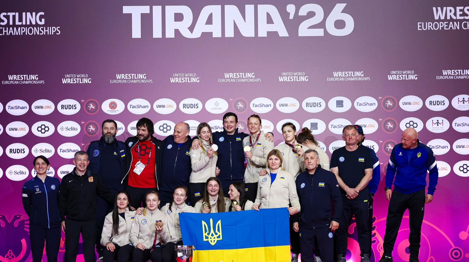 Україна вперше в історії виграла медальний залік чемпіонату Європи з боротьби