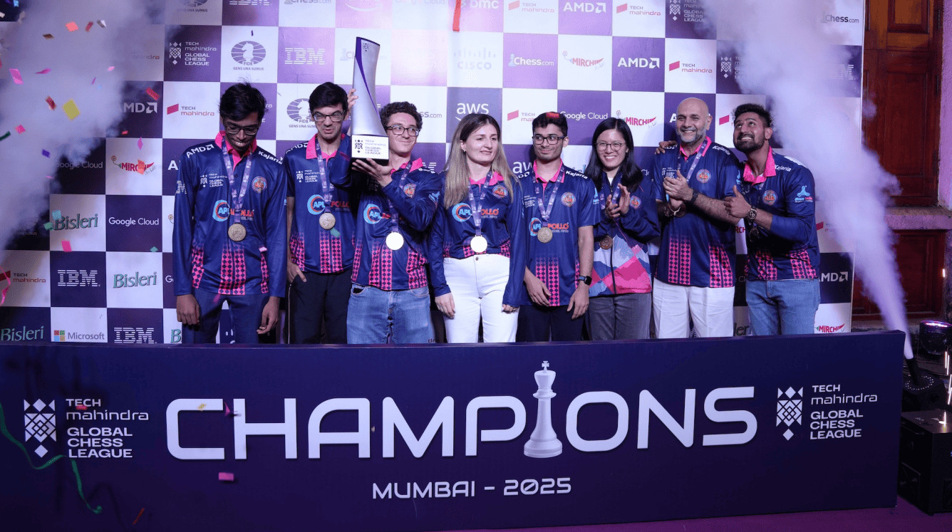 Alpine SG Pipers Каруани виграли Глобальну шахову лігу 2025 року