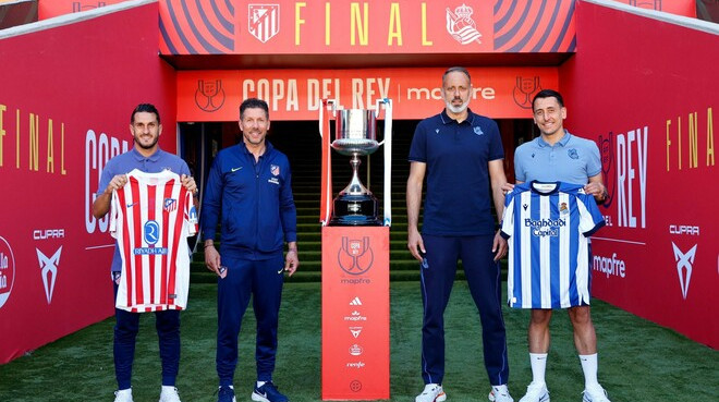 Атлетико та Реал Сосьєдад назвали стартові склади на фінал Кубку Іспанії